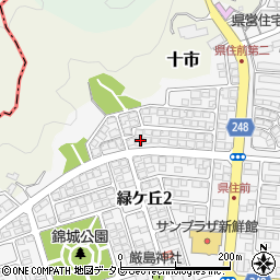 高知県南国市緑ケ丘2丁目632周辺の地図