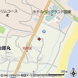 大分県国東市国東町治郎丸46周辺の地図