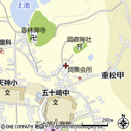 愛媛県喜多郡内子町平岡甲1609周辺の地図