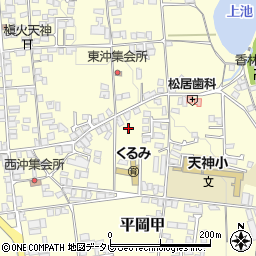 愛媛県喜多郡内子町平岡甲425周辺の地図