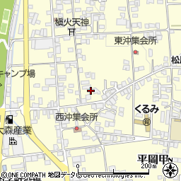 愛媛県喜多郡内子町平岡甲1860周辺の地図