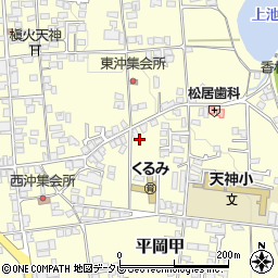 愛媛県喜多郡内子町平岡甲426周辺の地図