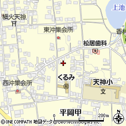 愛媛県喜多郡内子町平岡甲427周辺の地図