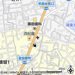 ａｕショップ　野芥周辺の地図