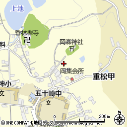 愛媛県喜多郡内子町平岡甲1610周辺の地図