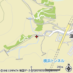 高知県高知市深谷町91周辺の地図