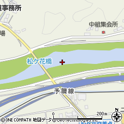 松ケ花橋周辺の地図