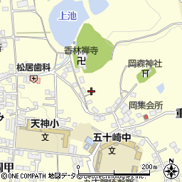 愛媛県喜多郡内子町平岡甲1625周辺の地図