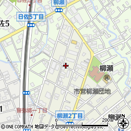 西日本硝子センター社宅３号館周辺の地図