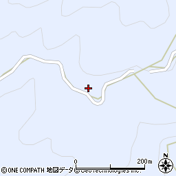 愛媛県喜多郡内子町只海甲1267-1周辺の地図