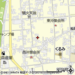 愛媛県喜多郡内子町平岡甲1859周辺の地図