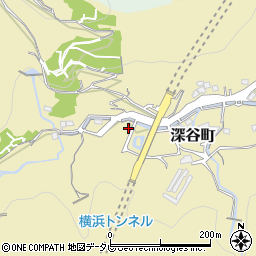 高知県高知市深谷町74周辺の地図