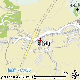 高知県高知市深谷町48-4周辺の地図