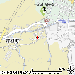 高知県高知市深谷町22周辺の地図