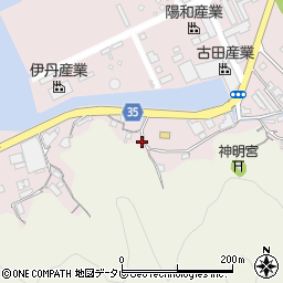 高知県高知市五台山10周辺の地図