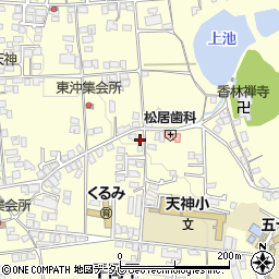 愛媛県喜多郡内子町平岡甲446周辺の地図