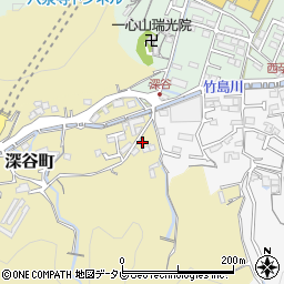 高知県高知市深谷町17周辺の地図