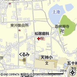 愛媛県喜多郡内子町平岡甲448周辺の地図