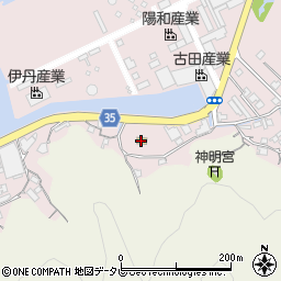 ファミリーマート高知五台山店周辺の地図
