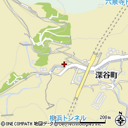 高知県高知市深谷町75周辺の地図