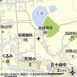 愛媛県喜多郡内子町平岡甲478周辺の地図