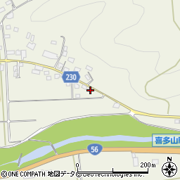 愛媛県大洲市新谷2300周辺の地図