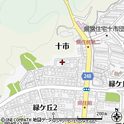 高知県南国市緑ケ丘2丁目308周辺の地図