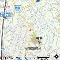 寿司雅周辺の地図