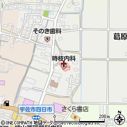 時枝内科医院周辺の地図