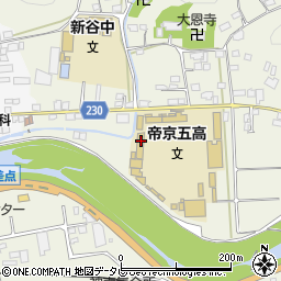 愛媛県大洲市新谷2086周辺の地図