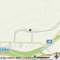 愛媛県大洲市新谷70周辺の地図