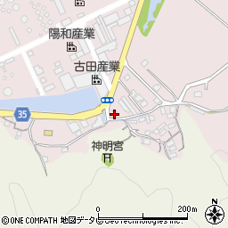 高知県高知市五台山20-2周辺の地図