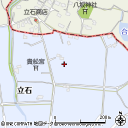 大分県宇佐市立石周辺の地図