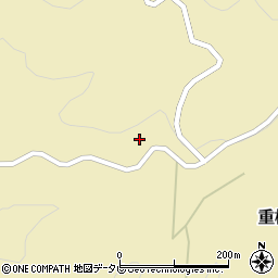 愛媛県喜多郡内子町重松甲752周辺の地図