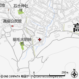 高知県高知市神田1746-12周辺の地図