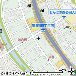 ミスタータイヤマン太宰府インター周辺の地図