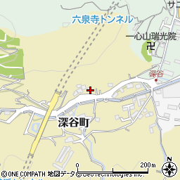 高知県高知市深谷町5周辺の地図