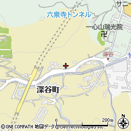 高知県高知市深谷町7-1周辺の地図