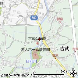 福岡県福岡市西区吉武285周辺の地図