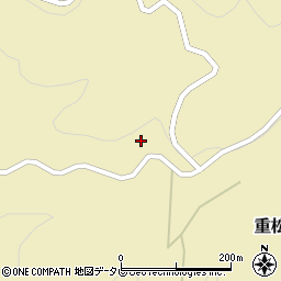 愛媛県喜多郡内子町重松甲752-1周辺の地図