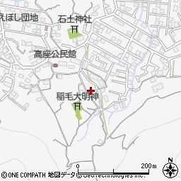 高知県高知市神田1711-2周辺の地図
