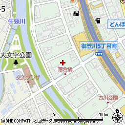 九昭電設工業株式会社　福岡営業所周辺の地図