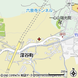 高知県高知市深谷町3周辺の地図