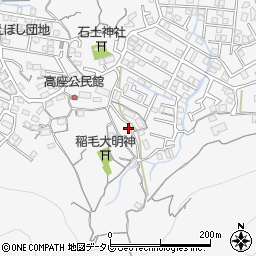 高知県高知市神田1711-10周辺の地図