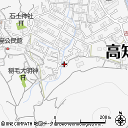 高知県高知市神田1751-3周辺の地図