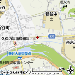 愛媛県大洲市新谷271周辺の地図