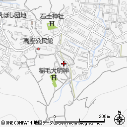 高知県高知市神田1711周辺の地図