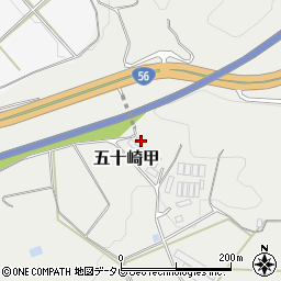 愛媛県喜多郡内子町五十崎乙436-5周辺の地図