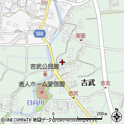 福岡県福岡市西区吉武247周辺の地図