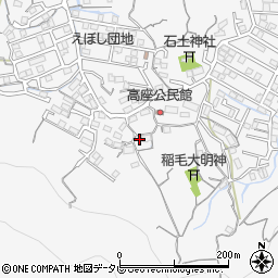 高知県高知市神田1584周辺の地図